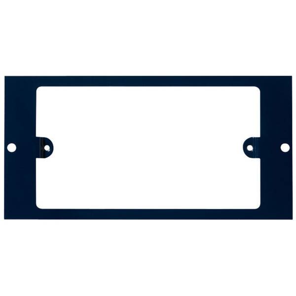 87 mm mounting plate for twin gang wiring devices - 1