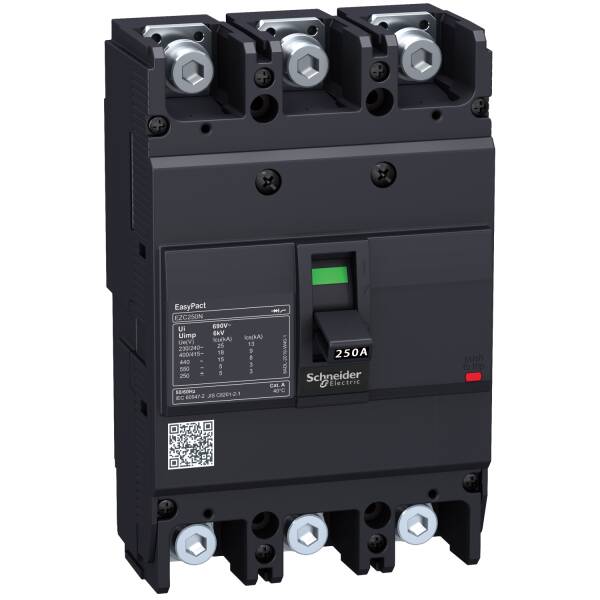 circuit breaker EasyPact EZC250N - TMD - 100 A - 3 poles 3d - 1