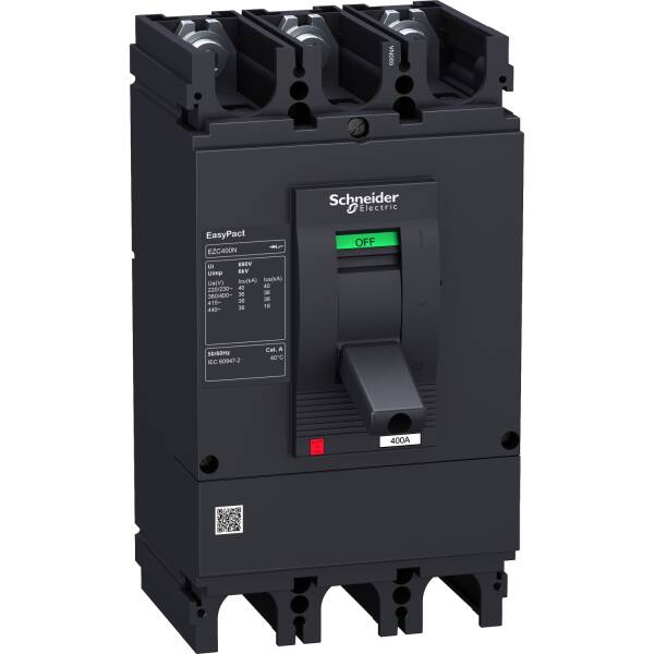 circuit breaker Easypact EZC400N - TMD - 400 A - 3 poles 3d - 1