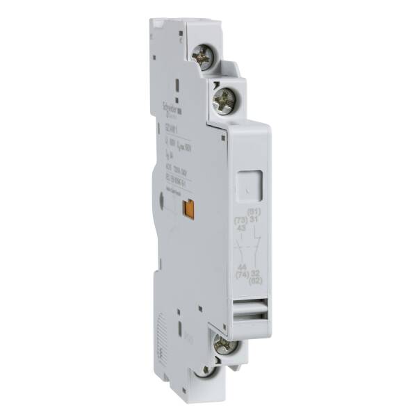 Easypact TVS - auxiliary contact mounted on left hand side - NO+NC - 1