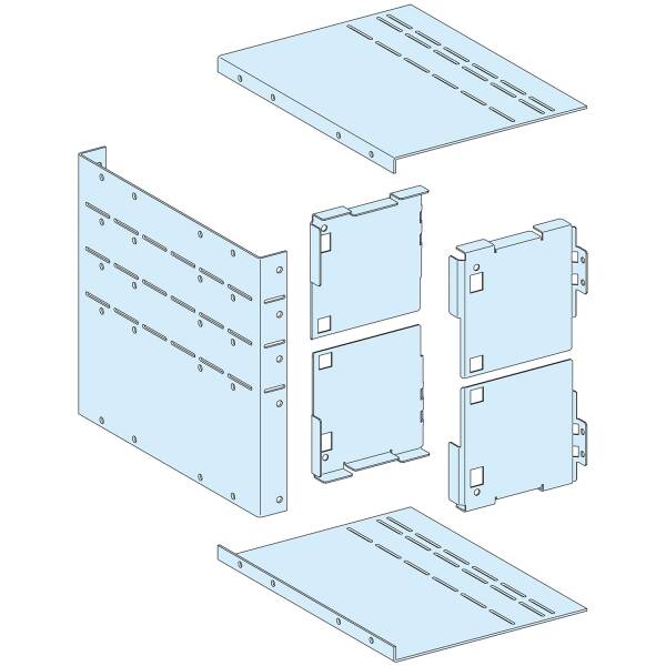 Form 4b cover for connection transfer assembly in duct for 3 to 5 modules - 1