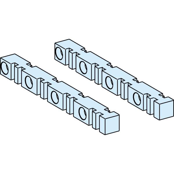 FREE SUPPORT FOR VERTICAL/HORIZONTAL BUSBAR LINERGY BS 5/10MM OR LINERGY LGYE - 1