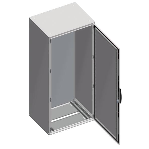 Spacial SM compact enclosure with mounting plate - 1400x600x400 mm - 1