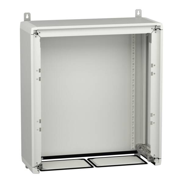 Wall mounted/floor standing enclosure, PrismaSeT G, W 600mm, H 650mm (11M), IP55, without plinth - 1